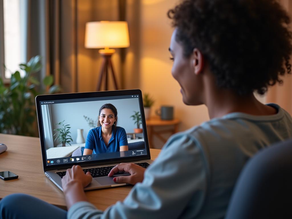 Coaching virtuel en ligne hybride